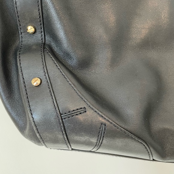 Cole Haan Leather Shoulder Tote - Picture 8 of 11